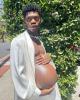 Reperė Lil Nas X surengė nėščiosios fotosesiją