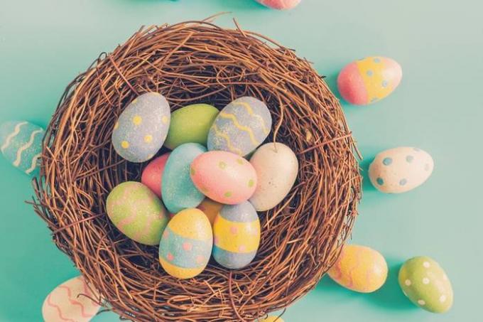 20 Creative dekoro idėjos Velykoms kiaušinius: yra būtent 
