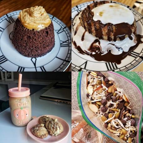 Keto-desertų ir saldainių Elena: šokolado desertas, sausainiai, saulėgrąžų sėklos