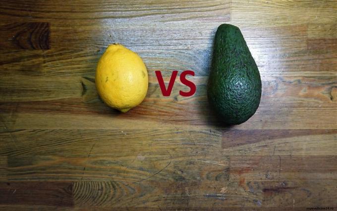 Kas yra labiau naudinga iš tiesų - citrinų arba avokado?